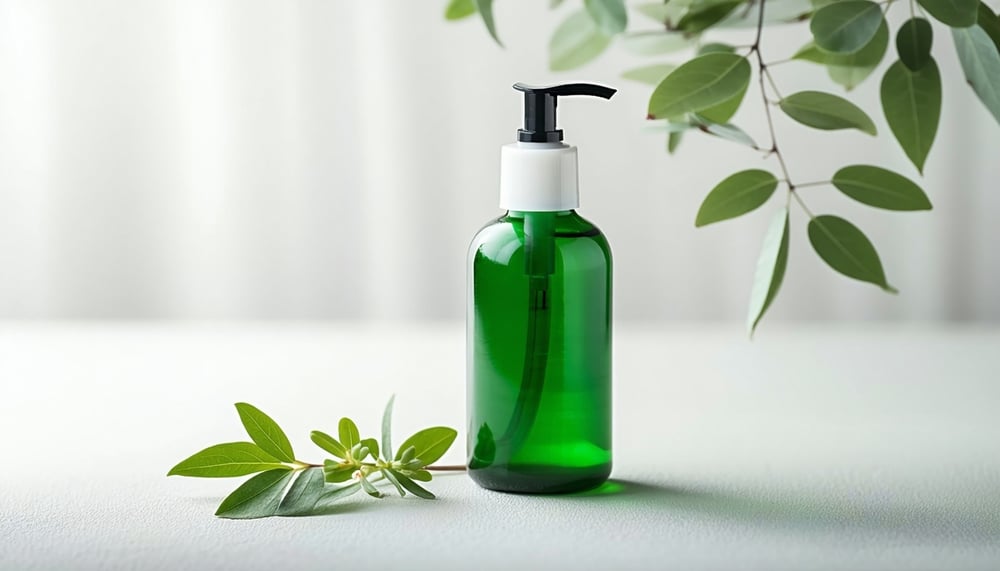 Natural face cleanser with gentle exfoliating properties Natural face cleanser with gentle exfoliating properties